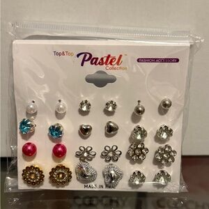 Pastel Collection Fashion Earrings Set